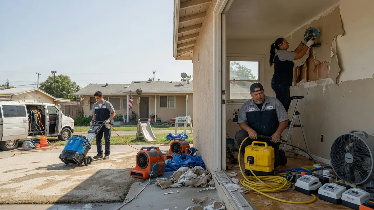 Water Damage Restoration in Hallsville, TX near me